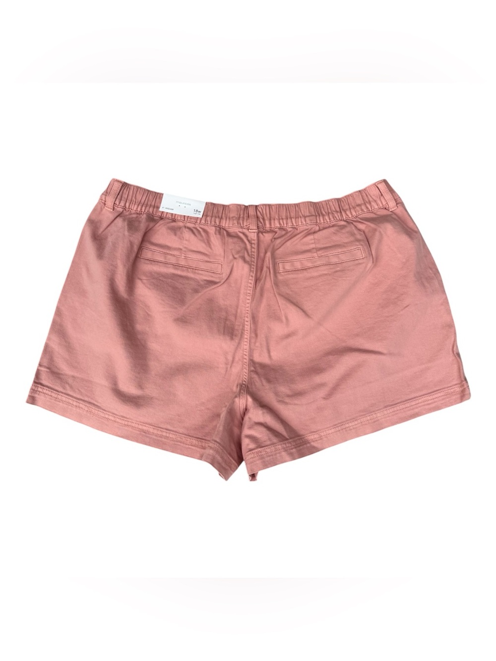 Maurice’s Women's  Pleated Cotton Blend Shorts bundle size 18 - Picture 5 of 8